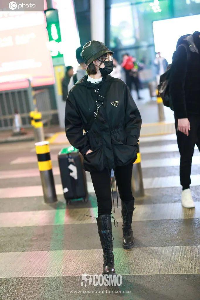 【风衣】女明星复工第一波街拍大赏：老选手发挥稳定/新选手惊艳亮相