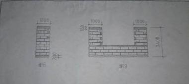 砌体组砌,排版 墙体砌筑前,应根据每面填充墙体高度绘制排版图,需将