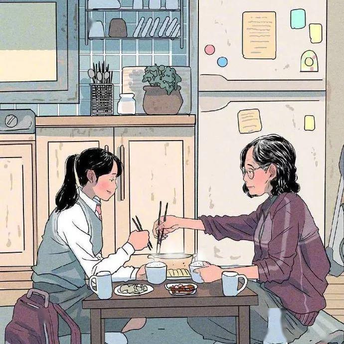 不需要钱买, 有钱也买不来. 亲情, 不需要巴结, 只要好好陪伴.