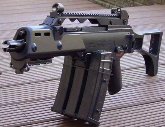 世界十大知名突击步枪,heckler & koch g36(德国)