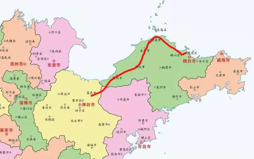 山东半岛将修新高铁时速350km淄博人到海边更快了