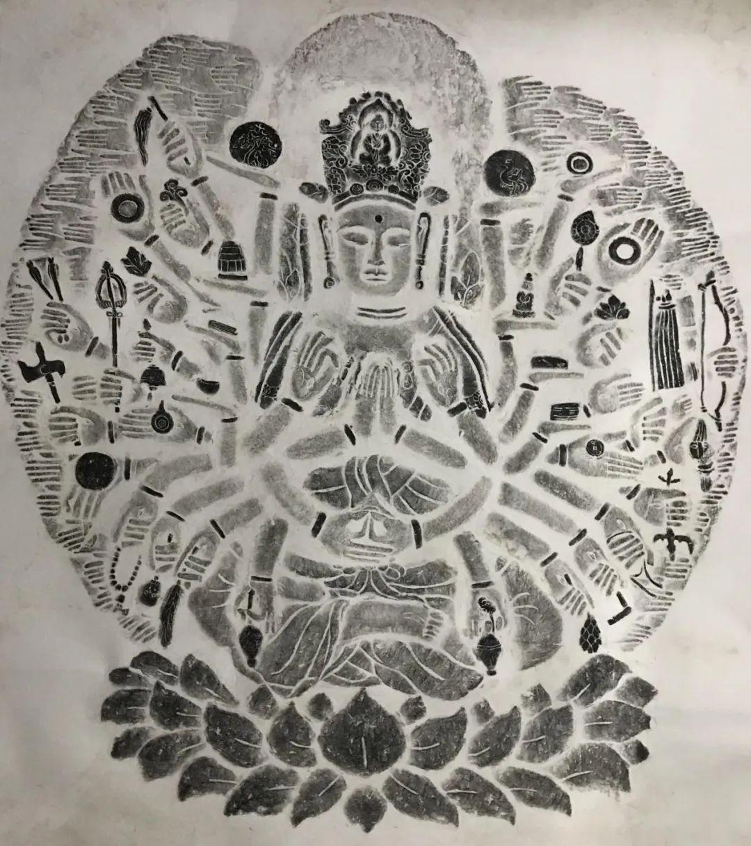 佛像精品佛教造像拓本