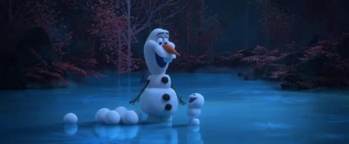 迪士尼发布《冰雪奇缘》衍生短剧系列《与雪宝在家》第一集预告_Olaf