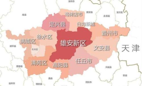 建设用地计划出炉,不只雄安,也将带动徐水,满城,清苑三县发展