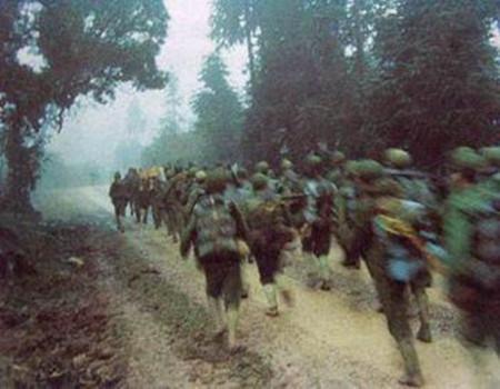 对越自卫反击战1979年中越战争越军并非一打就跑溃不成军