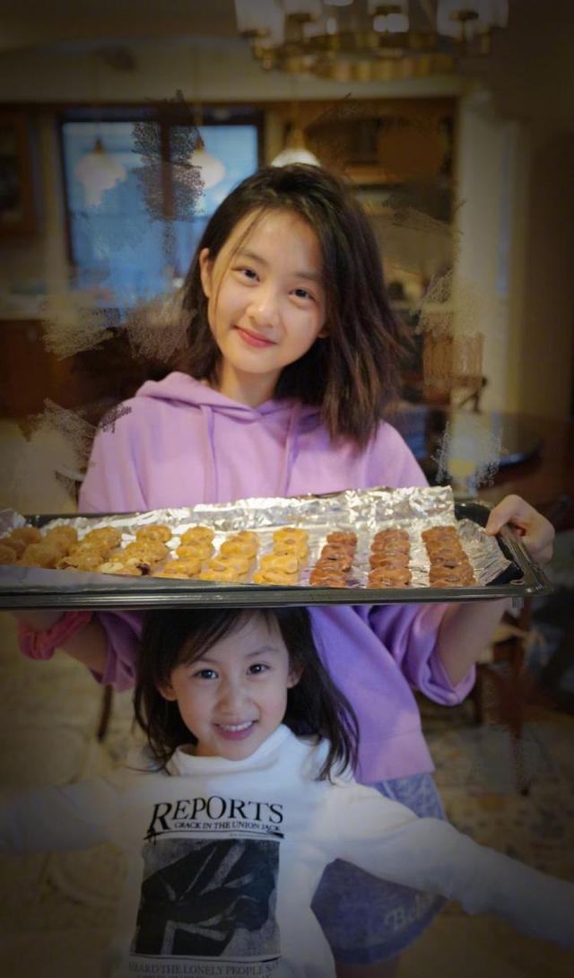 黄磊女儿多才多艺！晒健身视频身材修长，又美