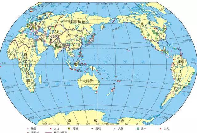 高中地理全部知识点归纳:97个高考地理必背知识点