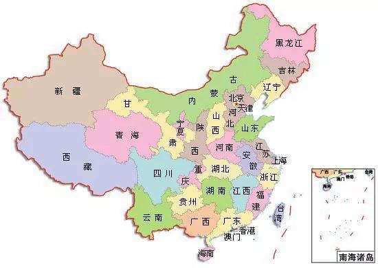 4.冬小麦与春小麦的界线:长城   滑动查看中国地图>> 1.图片