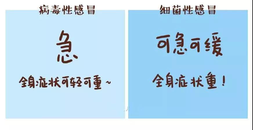 『宝宝』宝宝患的是病毒性感冒还是细菌性感冒送!专家告诉你