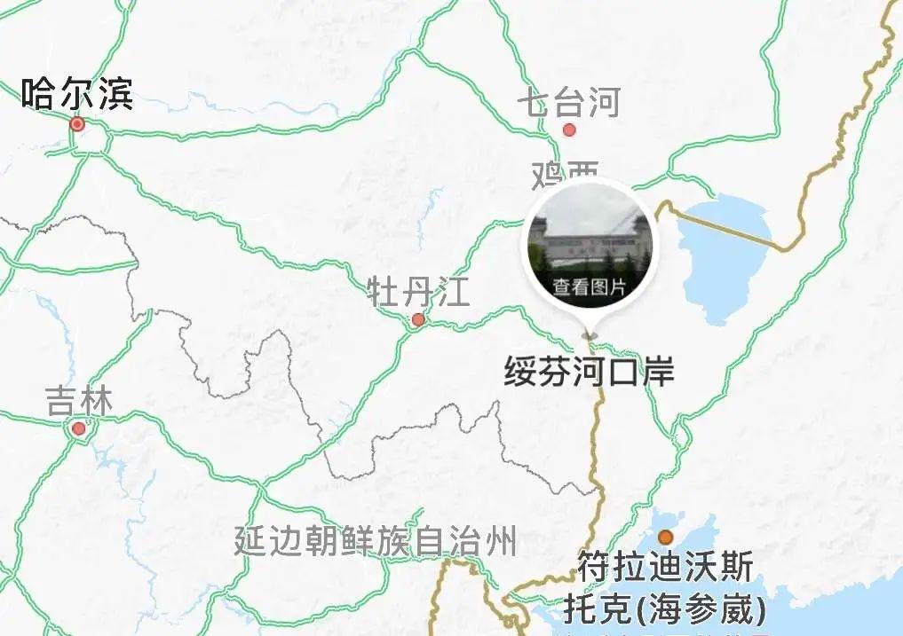 中俄陆路边境口岸人员通道全部