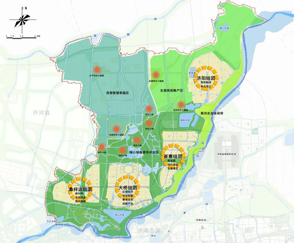 2020-2035规划出炉!黄河北将崛起一座新济南城!