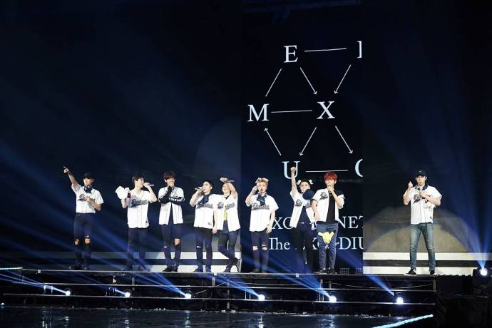 现在依旧是南韩顶流！EXO出道8周年，音源大面积