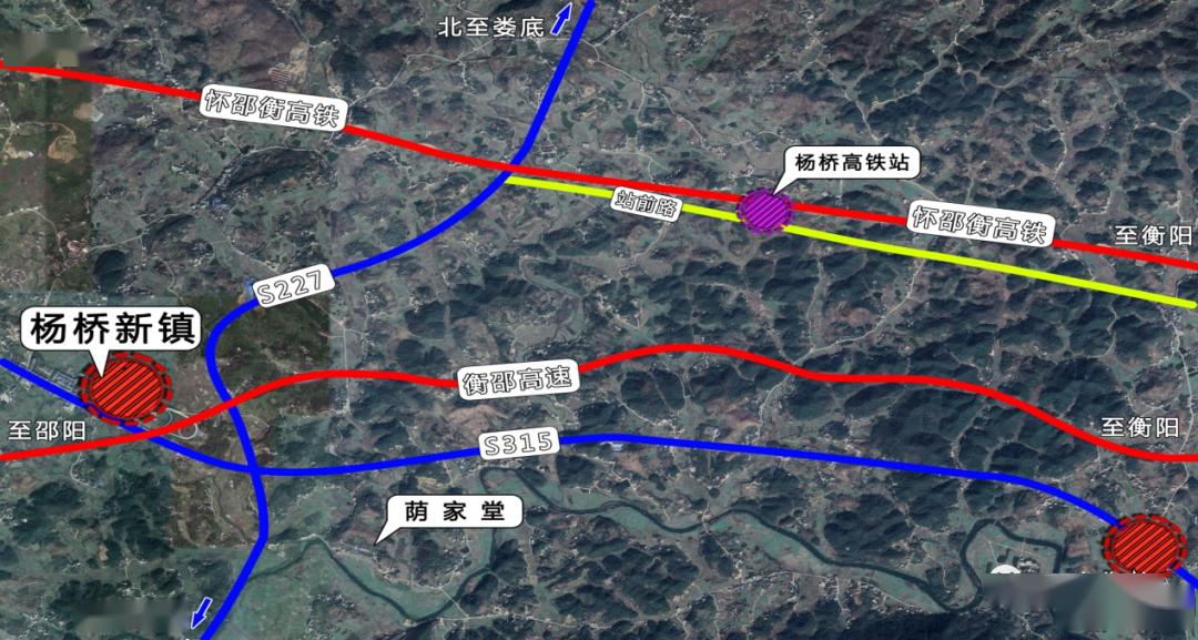 3平方公里,衡邵高速和省道s315贯穿全境,怀邵衡铁路穿境而过,省道s227