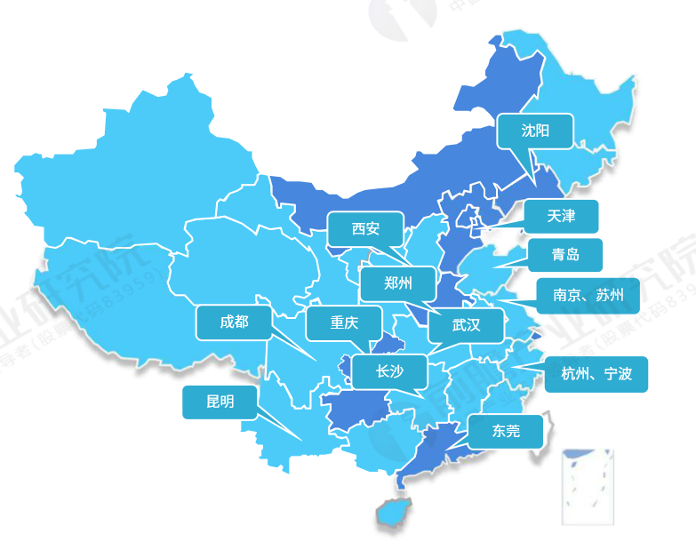 2020年中国15个新一线城市,长沙房价最低,性价好;杭州上市公司最多