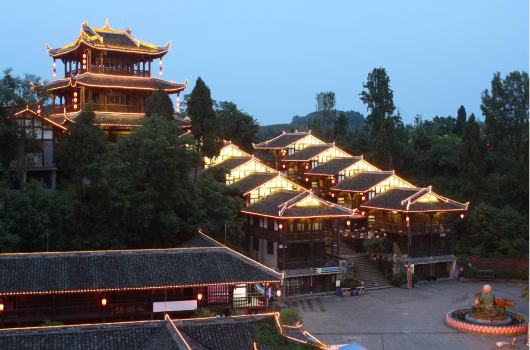 蓬溪这里将打造百家姓古镇,还有众多明星来此开店!