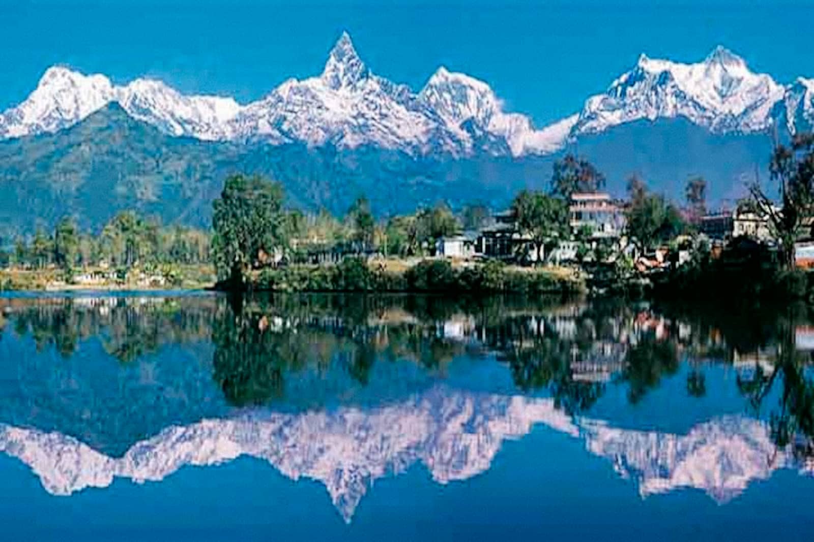 原创尼泊尔加德满都的自然奇观