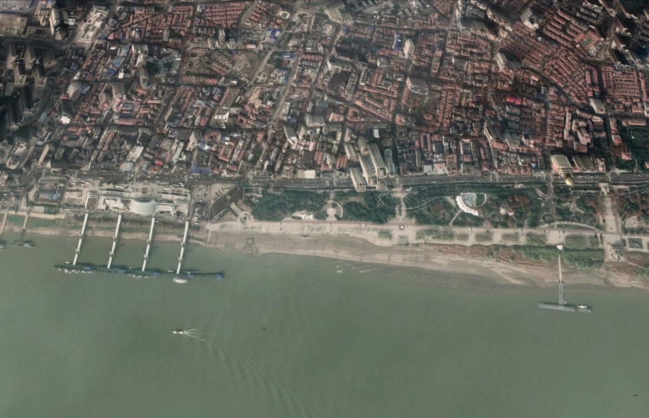 10张武汉卫星航拍图,10个地标性建筑