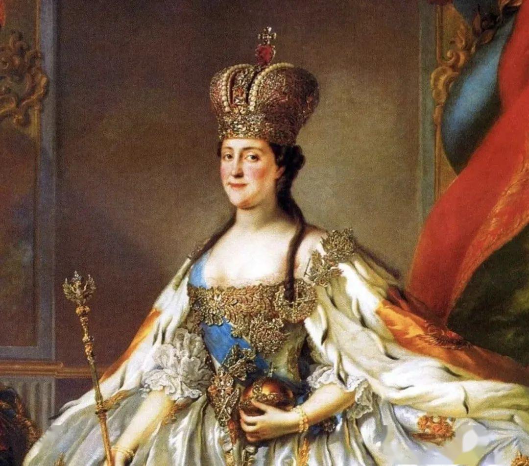 女皇叶卡捷琳娜二世加冕油画