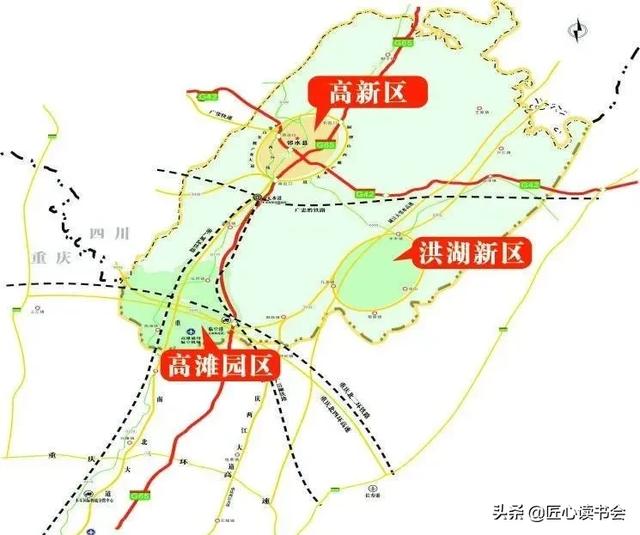 邻水县城距周边机场,港口,火车站等 均在一小时车程内,距两江新区45