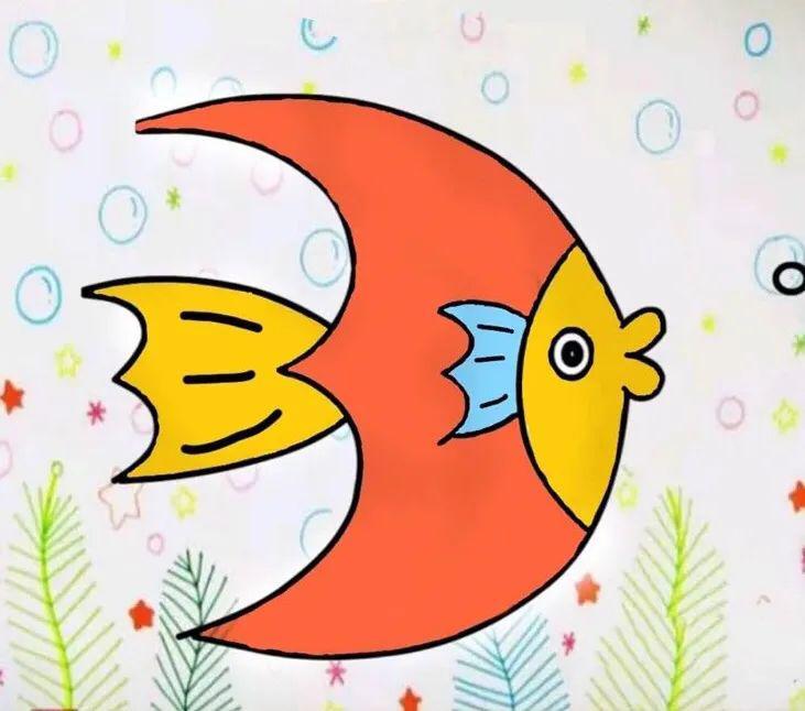 【五一阳光国际幼儿园】线上课程——创意美术《小鱼》《海绵宝宝》