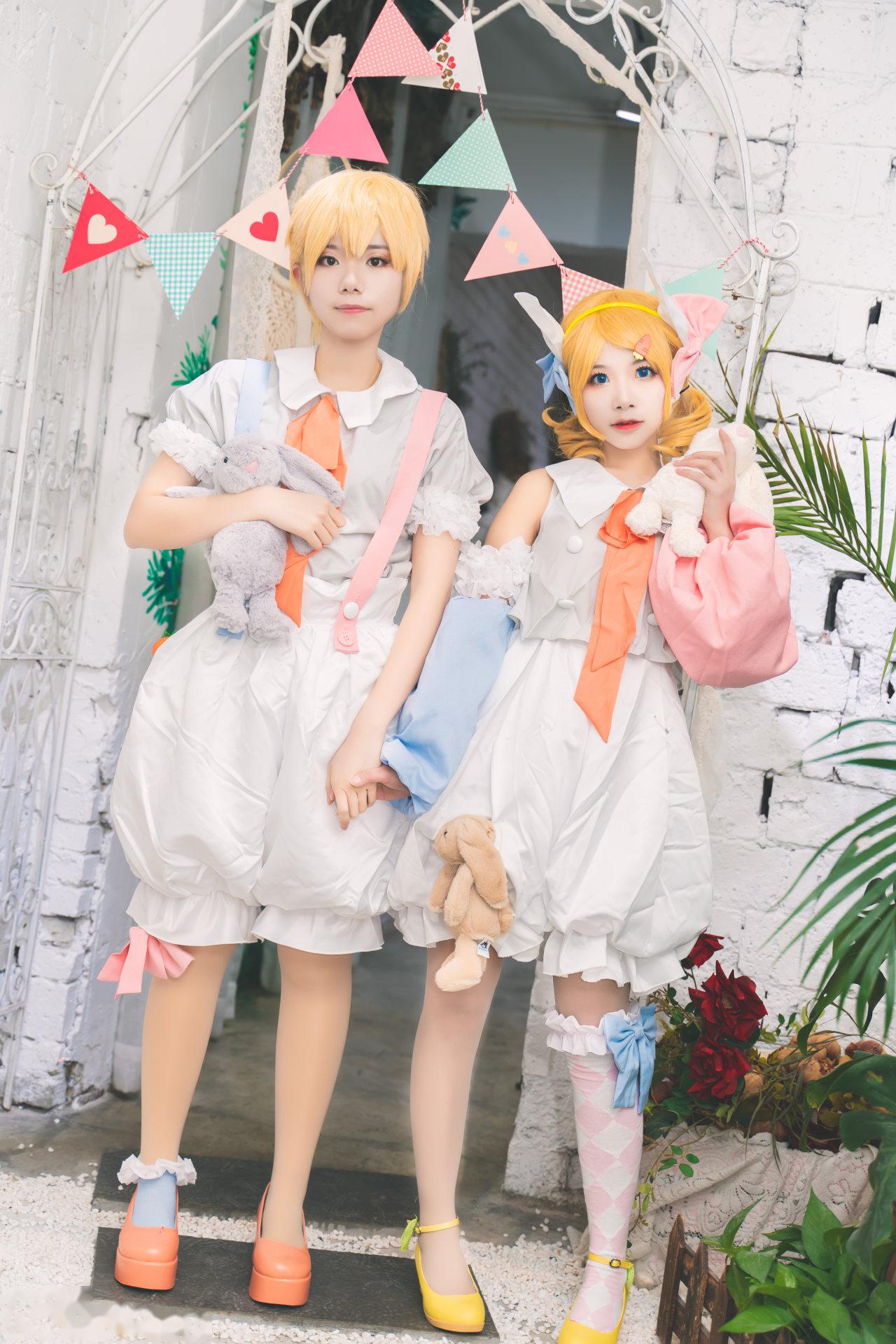 vocaloid 镜音双子cosplay