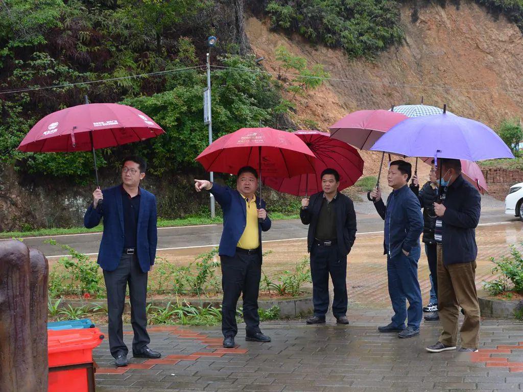 县委常委,县委办主任周铁伟,县人大常委会副主任张少凡,潭下镇党政