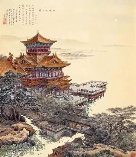 浅绛山水和山水画的分类