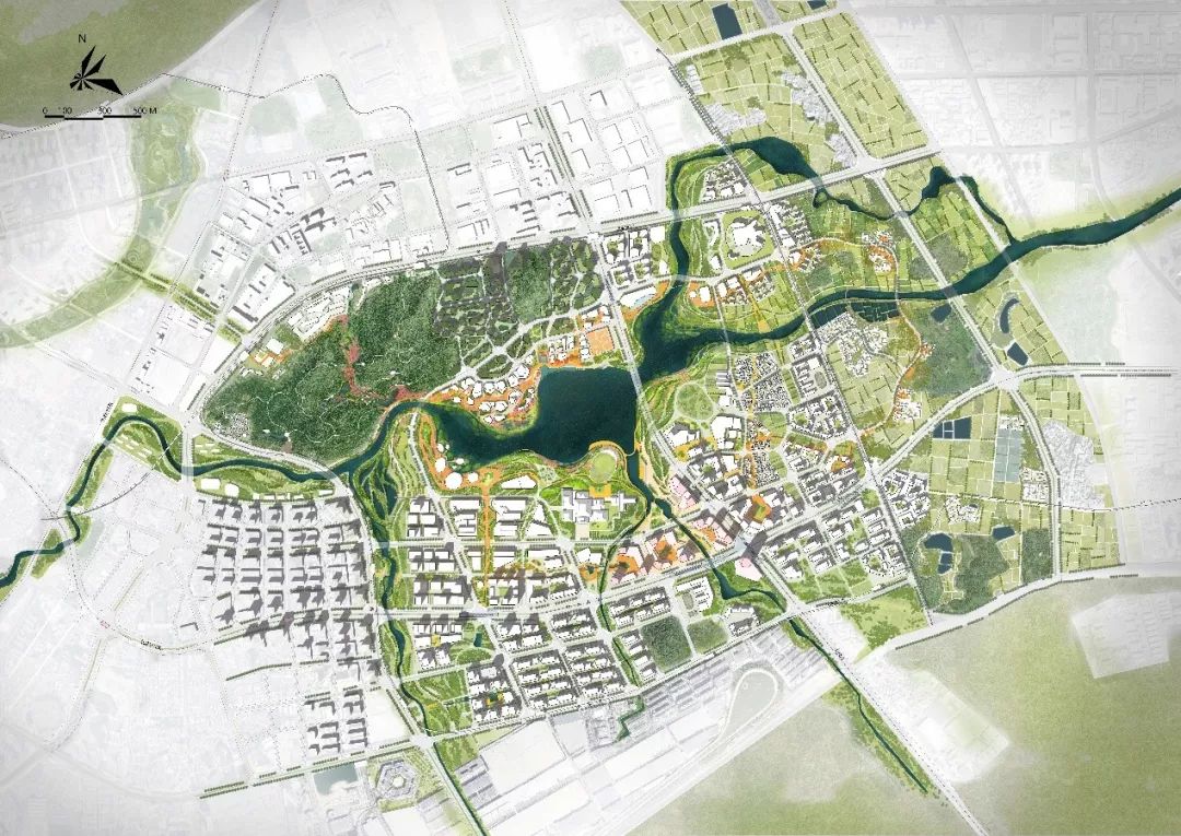 鸟瞰图 深圳市蕾奥规划设计咨询股份有限公司 亩加建筑规划(深圳)