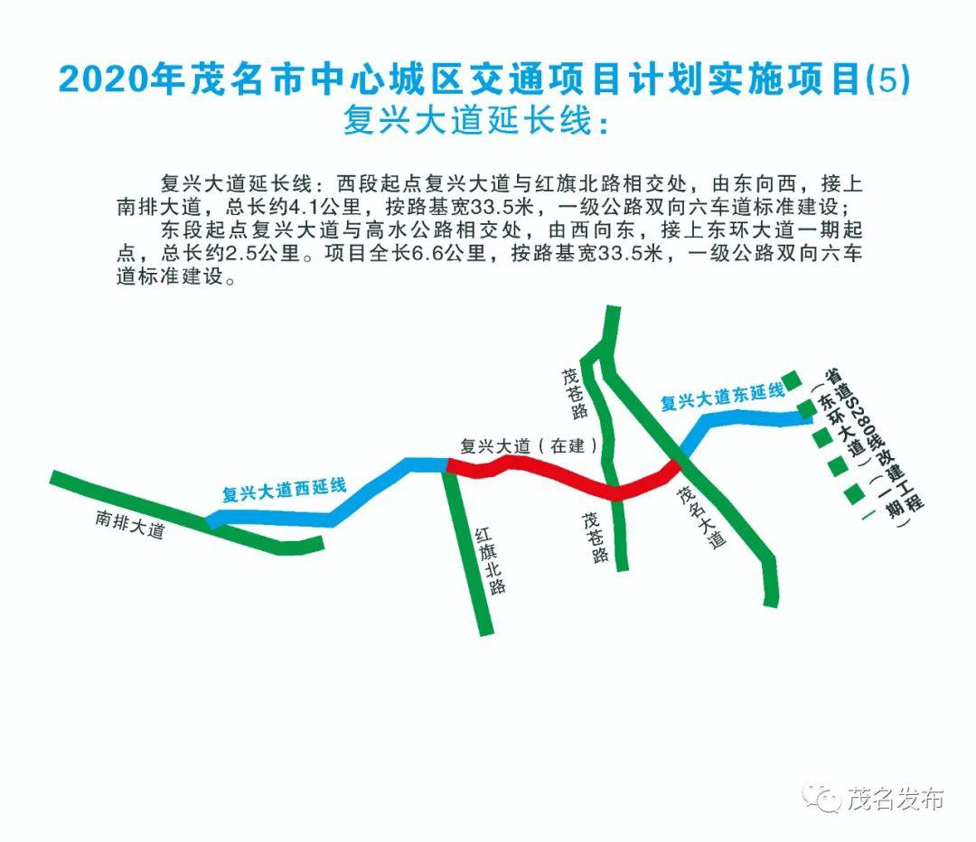 国道g228线改建工程一期(高新大道东延线▼潘州大道茂名东货场支线▼