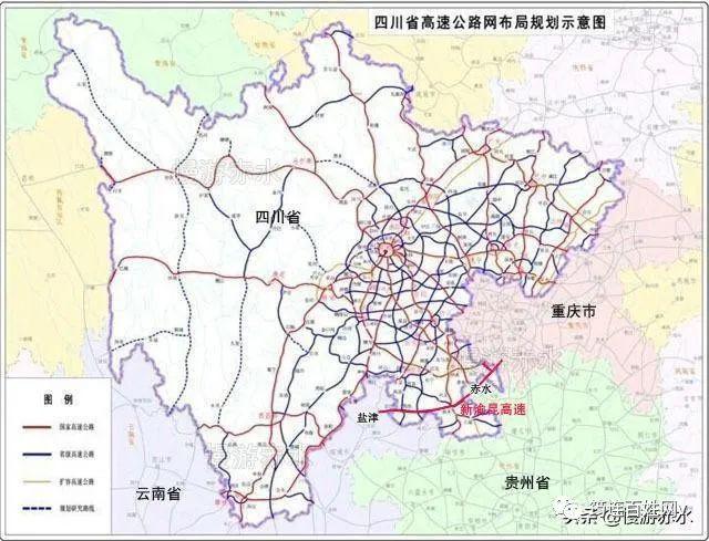 渝叙筠高速线路图 渝叙筠高速公路最先名为渝赤叙高速.