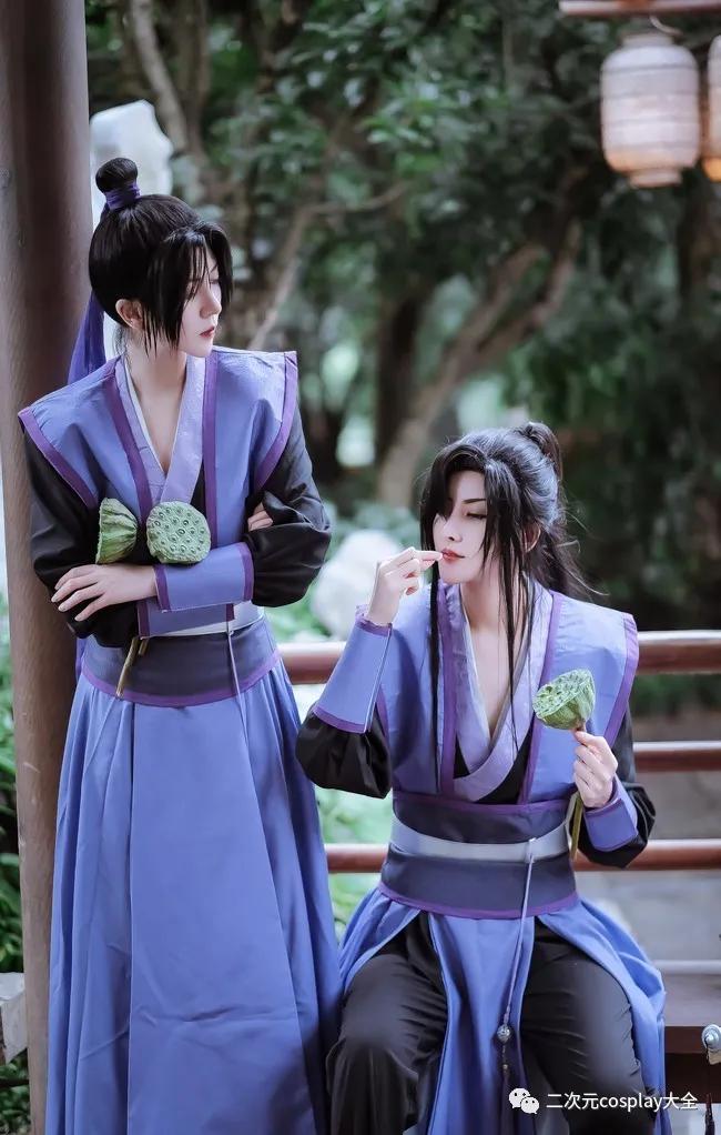 甜且可爱的颜值小天使魔道祖师江澄魏婴金子轩cos