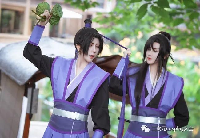 甜且可爱的颜值小天使魔道祖师江澄魏婴金子轩cos