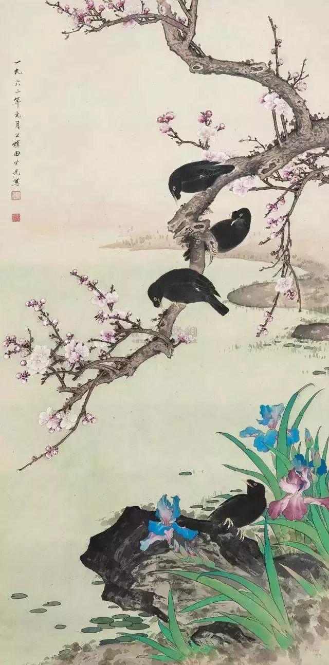 花鸟画成这样,又怎能不让人爱!_田世光