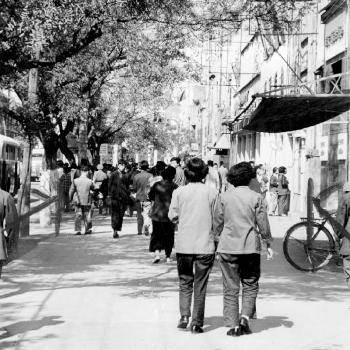 老照片:五十年代拍摄的北京