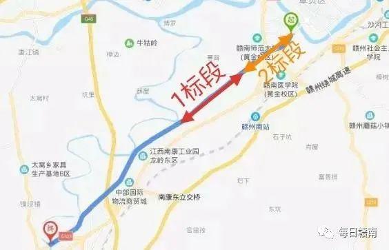 赣南大道也要修高架桥了!快速路四标段来了!
