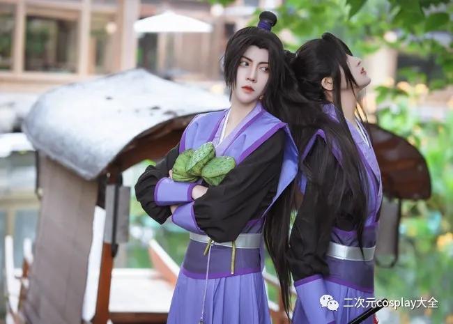 甜且可爱的颜值小天使魔道祖师江澄魏婴金子轩cos