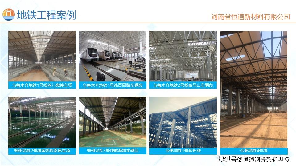 华体会下载中心轻型板地铁工程项目汇总