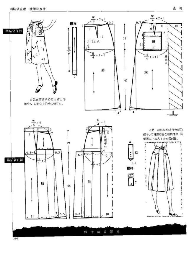 裙子制版资料