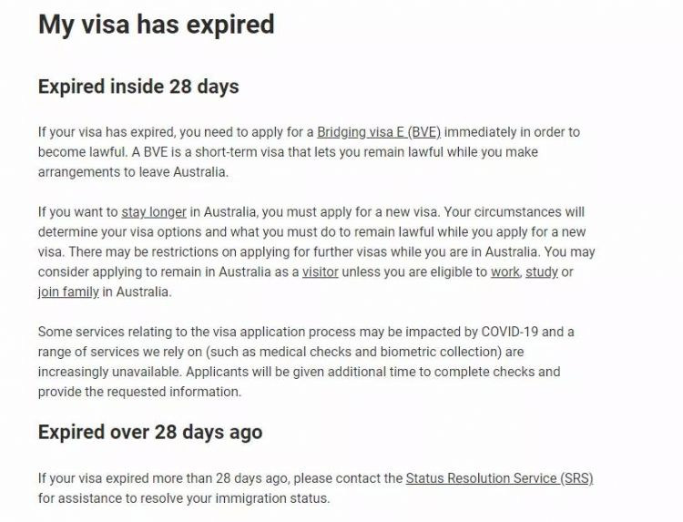 疫情限制国际航班,澳洲各类签证即将到期该怎么办