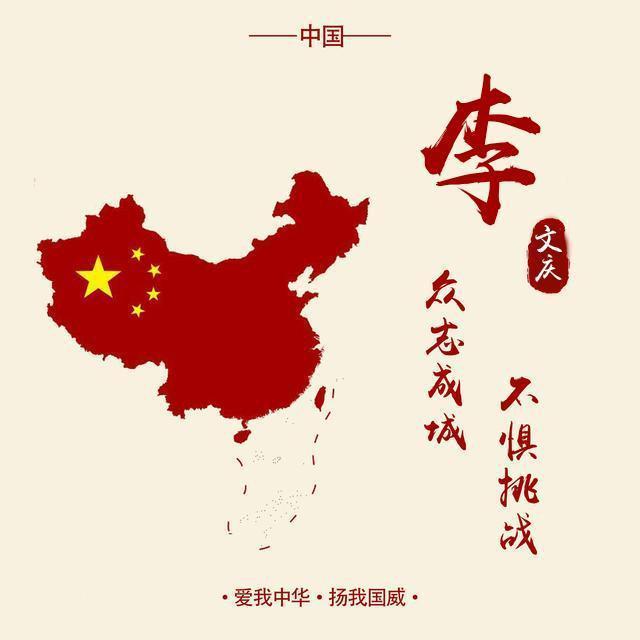 你的微信头像做好了,爱我中华爱国励志签名头像,有你的吗?