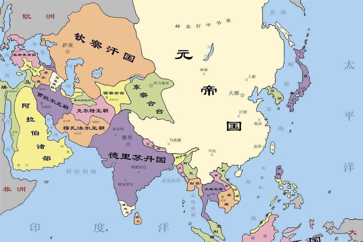 蒙古帝国四大汗国之一的"金帐汗国",你知道是现在的哪里吗?