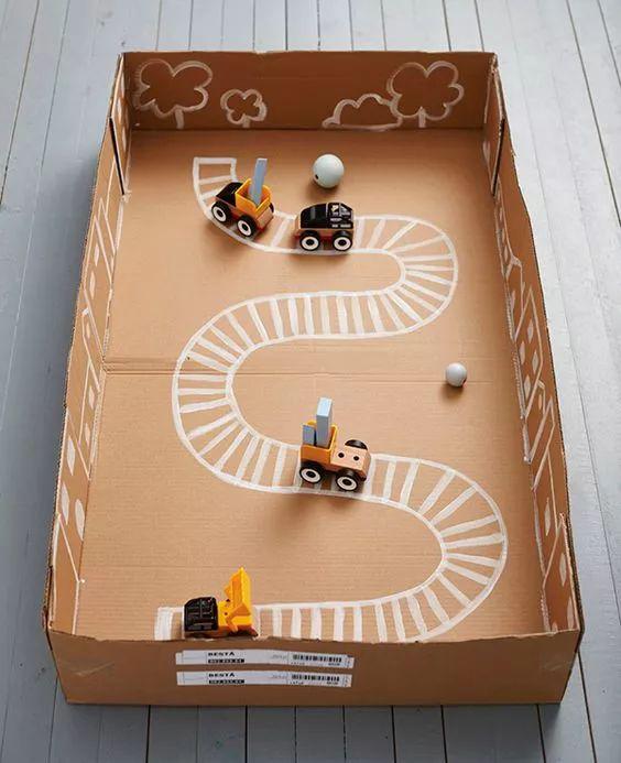 diy火车玩具盒