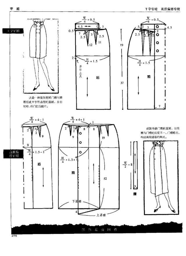 裙子制版资料