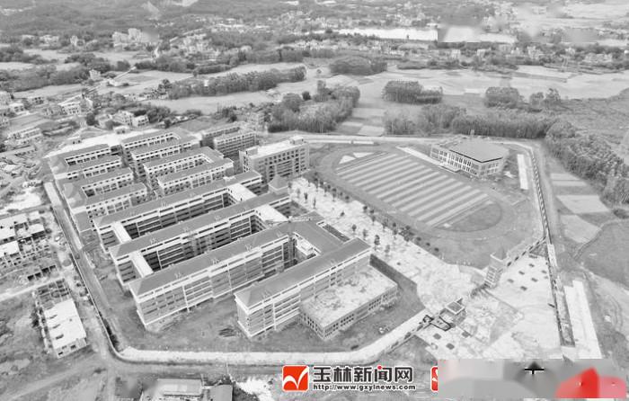 去年投用的玉州区实验中学颇具规模玉林师院附中新校区已于2019年竣工