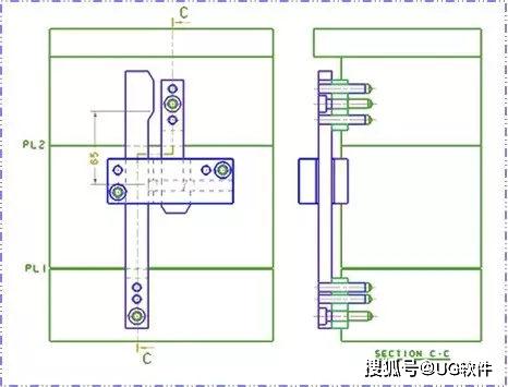 正版ug/nx软件代理 模具设计中扣机的结构及应用