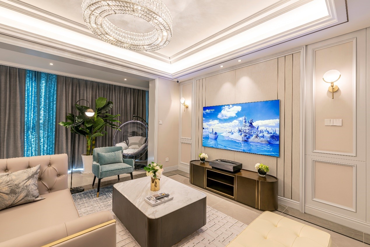 “宅经济”催生大屏热 海信电视75英寸以上TOP