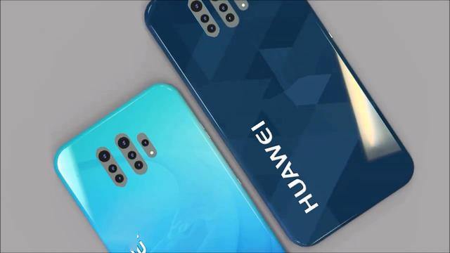 华为P50Pro概念图,华为p50pro背面图解 华为p50pro概念图:屏幕四打孔设计,后置7颗摄像头被分成3部分