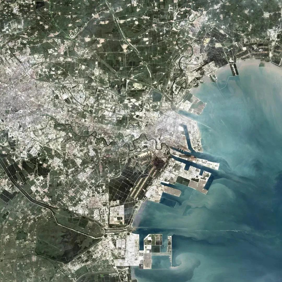 天津港卫星图