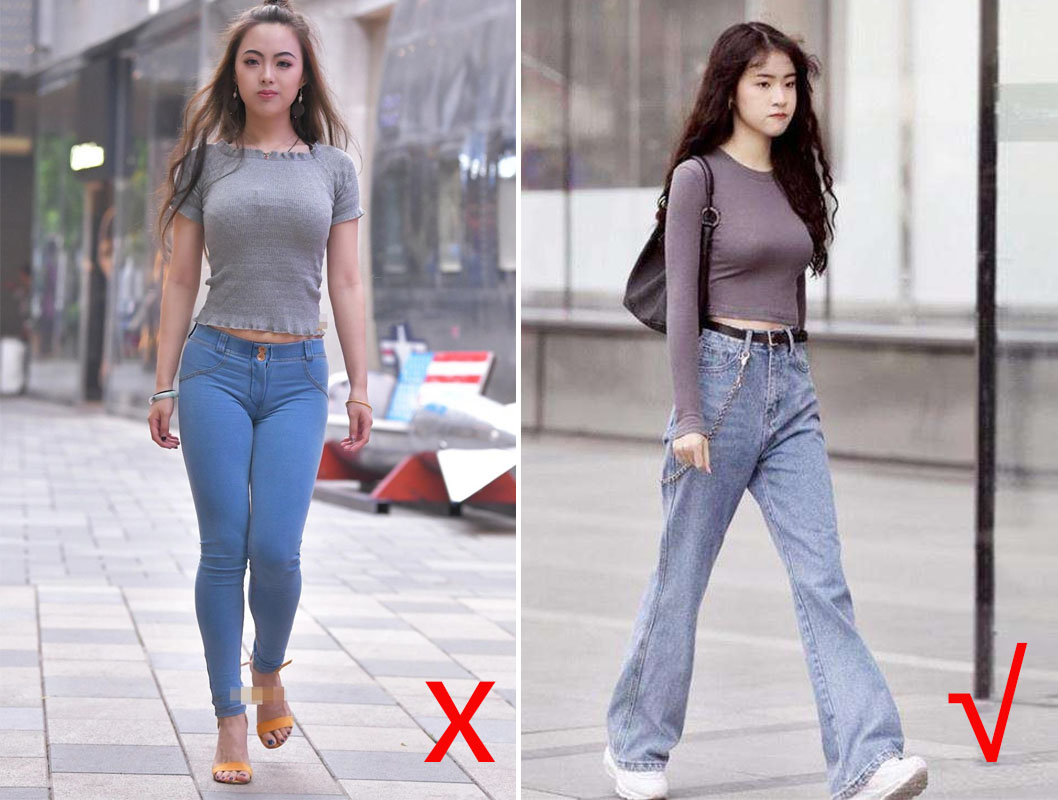 上半身瘦下半身胖的女人 这3种裤子要少穿 暴露缺点真不显瘦 女性