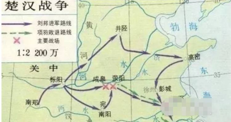 项羽曾用3万兵力打败刘邦50万兵,为何10万兵力却输了垓下之_彭城